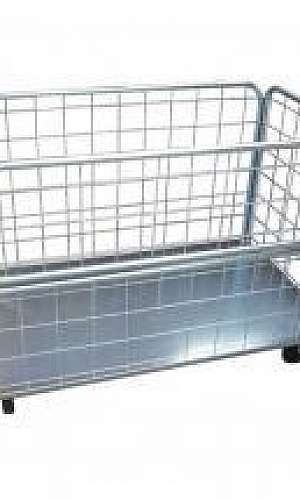 Carrinho aramado industrial Carrinho aramado industrial