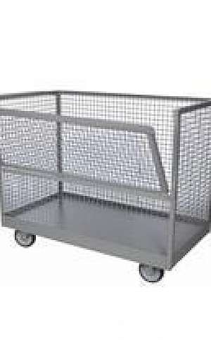 Carrinho aramado para transporte Carrinho aramado para transporte