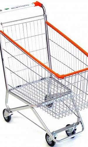 Carrinho de compras de mercado Carrinho de compras de mercado