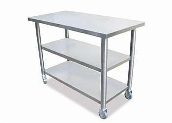 Carrinho de aço inox para cozinha industrial Carrinho de aço inox para cozinha industrial