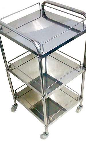 Carrinho de inox Carrinho de inox