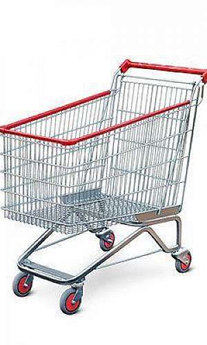 Carrinho de mercado para comprar Carrinho de mercado para comprar