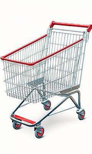 Carrinho de supermercado 160 litros Carrinho de supermercado 160 litros