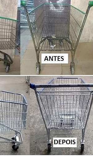 Reforma de carrinhos de supermercado sp Reforma de carrinhos de supermercado sp